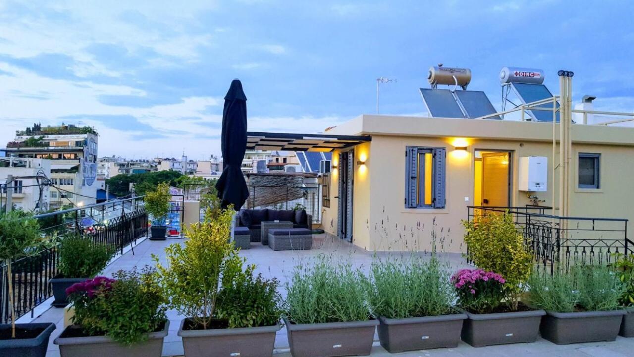 D&E Technopolis Apartments Atény Exteriér fotografie